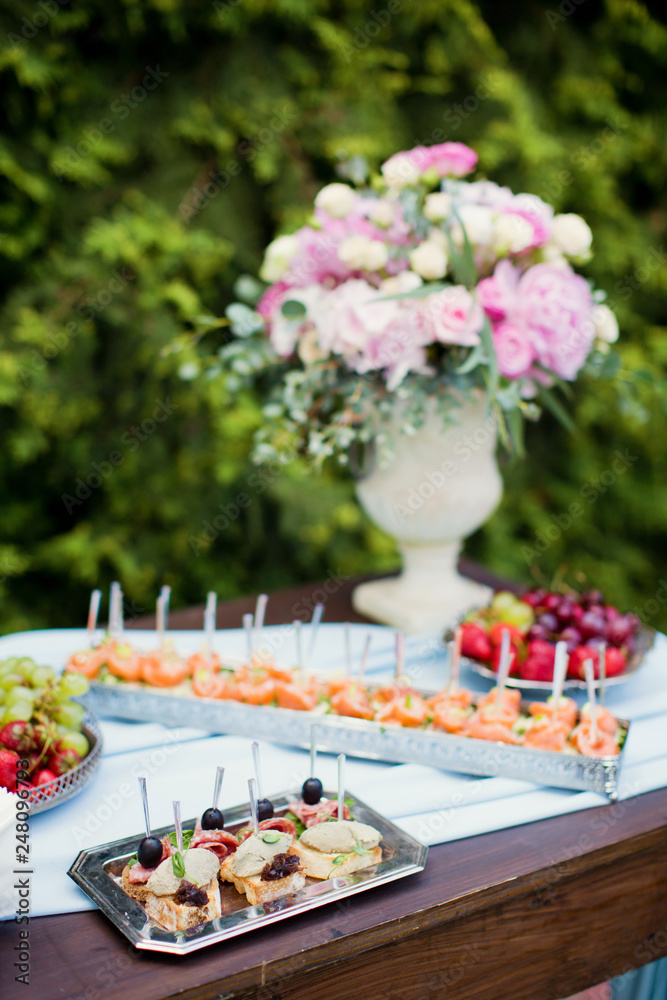 decorated catering banquet table decorated catering banquet table