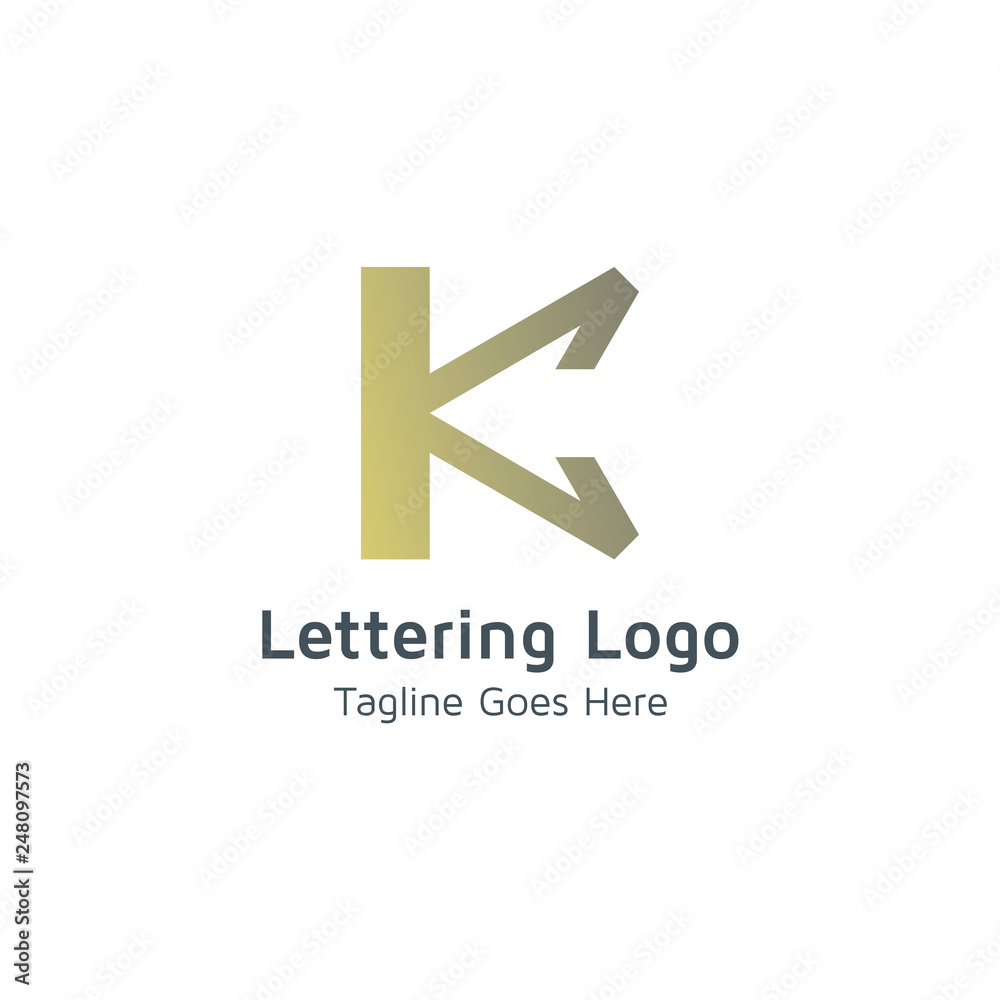 Lettering K Vector Lettering K Vector