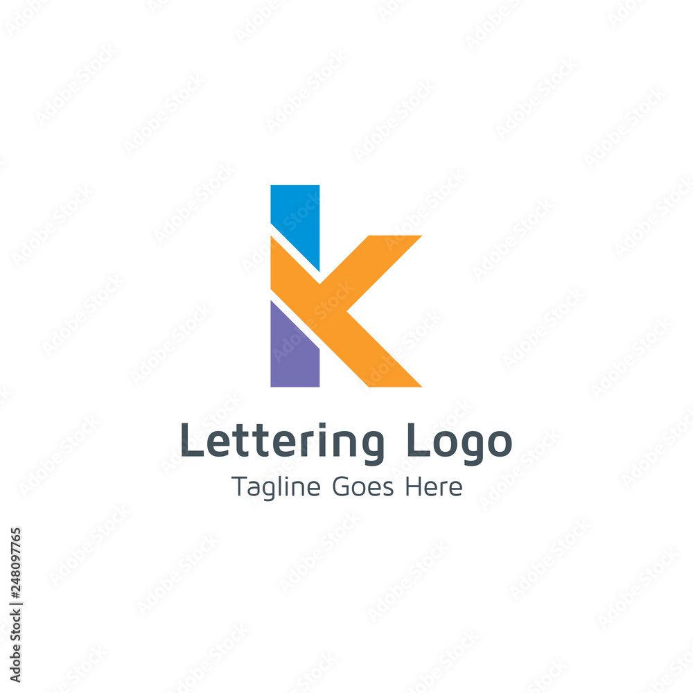 Lettering K Vector Lettering K Vector