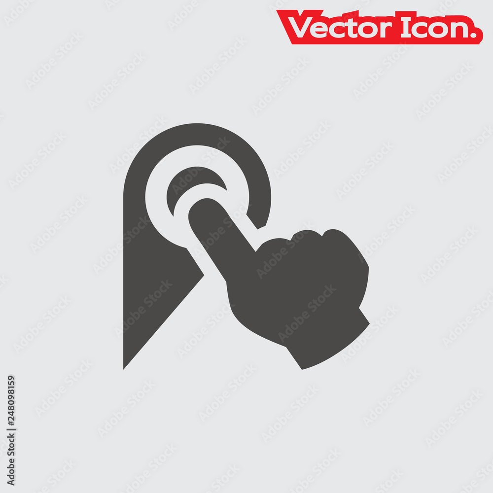 Map Pin icon isolated sign symbol and flat style for app, web and digital design. Vector illustration.
