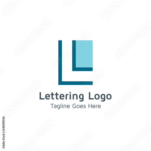 Lettering L Vector