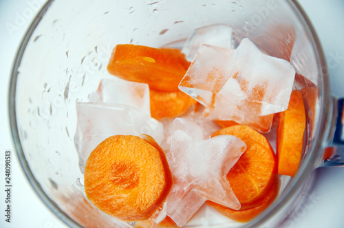Carrots and ice