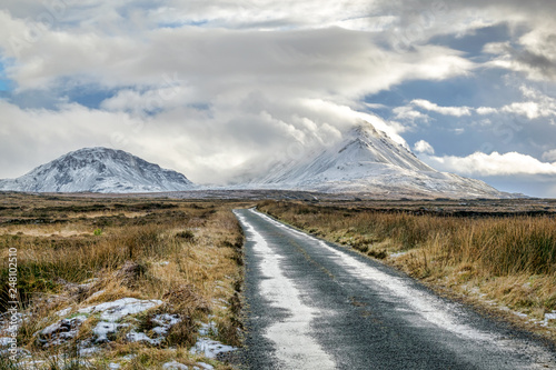 The Road to Errigal Mountain