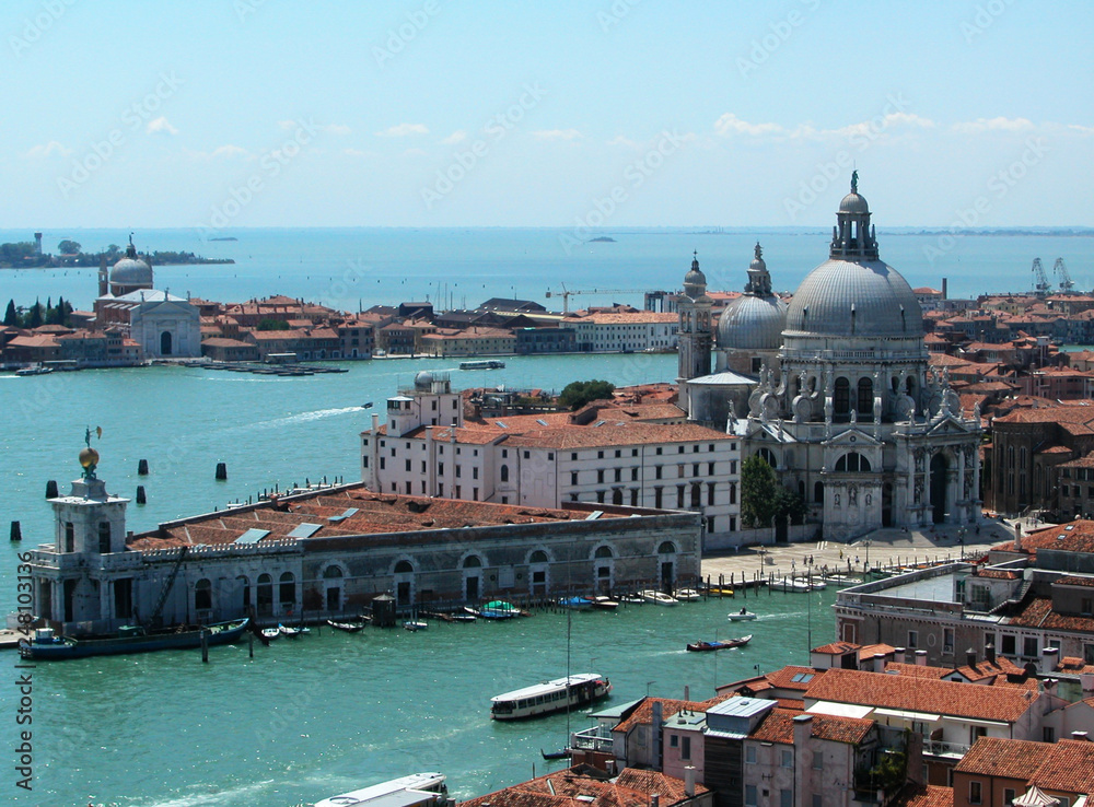 Different views of Venice, Santa Maria della salute