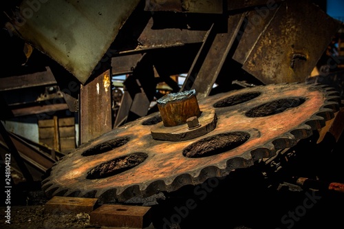 abandoned unused object