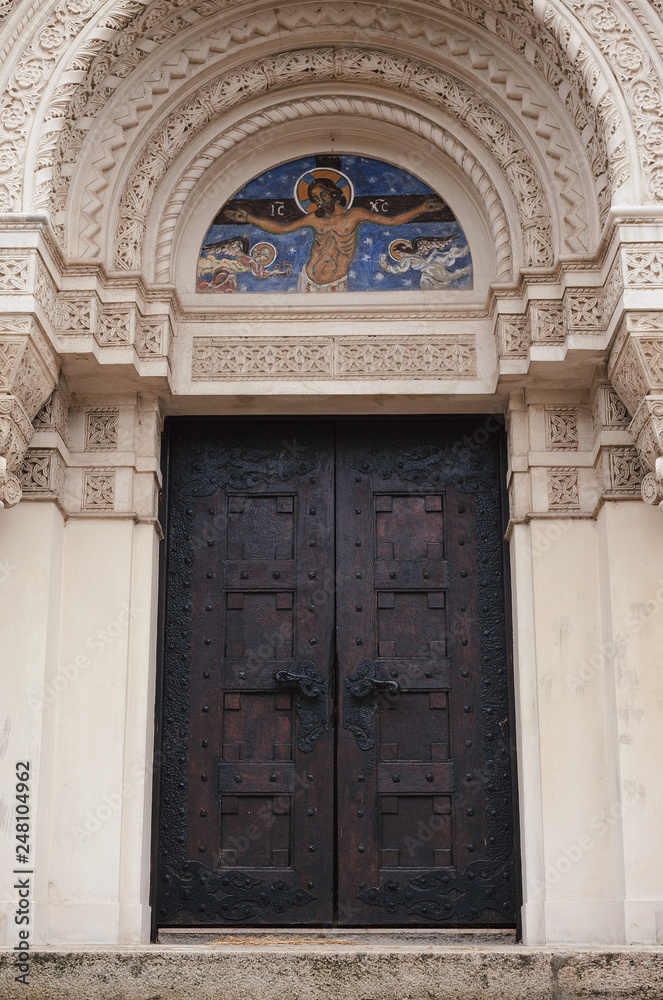 Entrance of an Orthodox Church