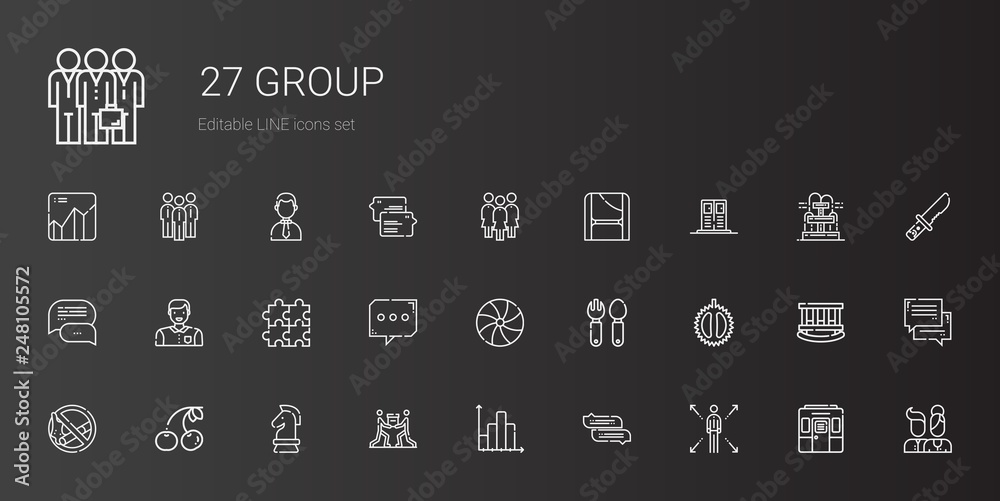 group icons set group icons set