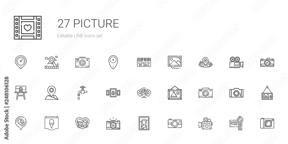 picture icons set