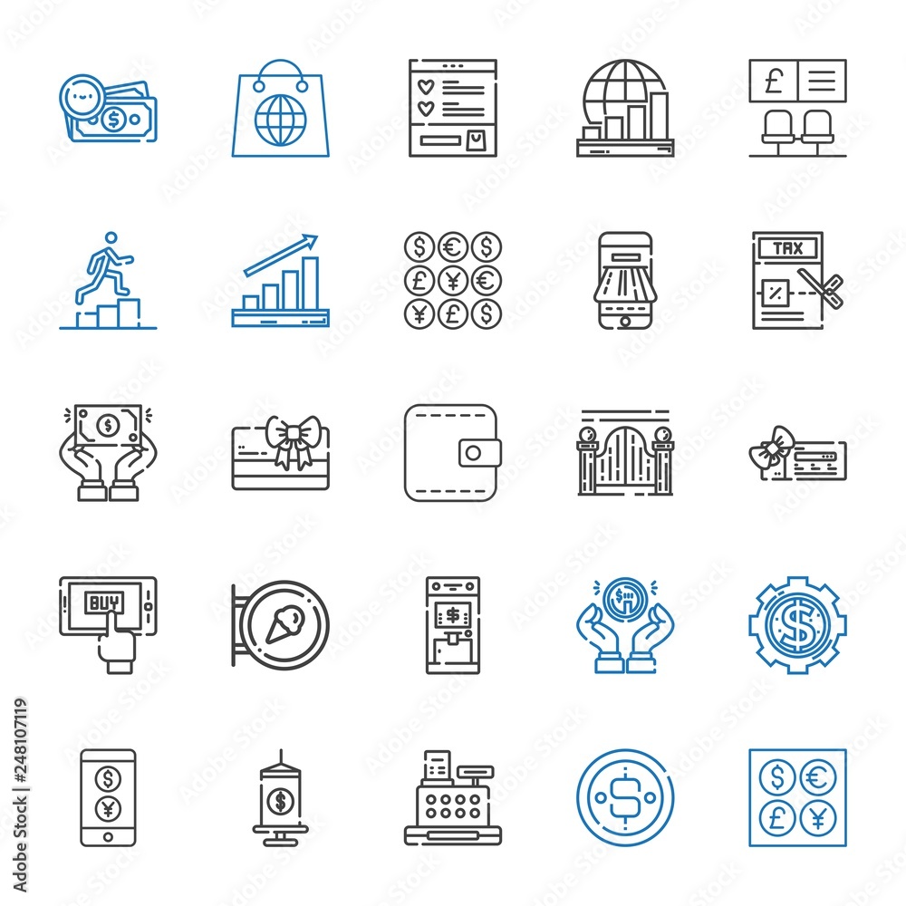 payment icons set