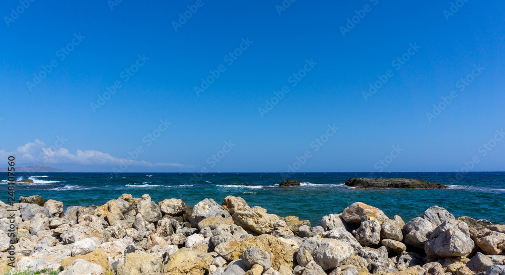 Seaside in Chania Greece