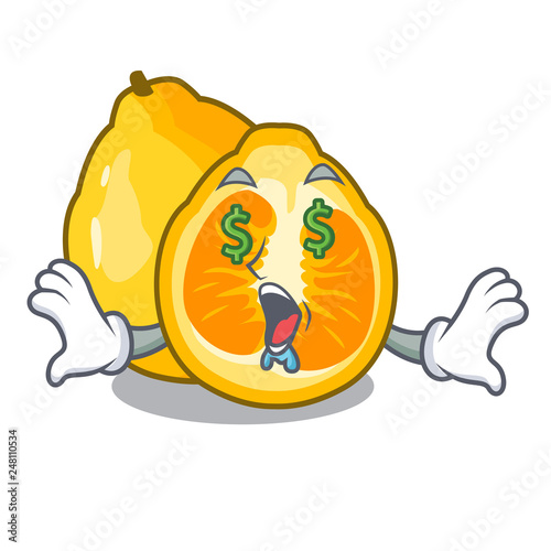 Money eye ugly fruit in the character shape