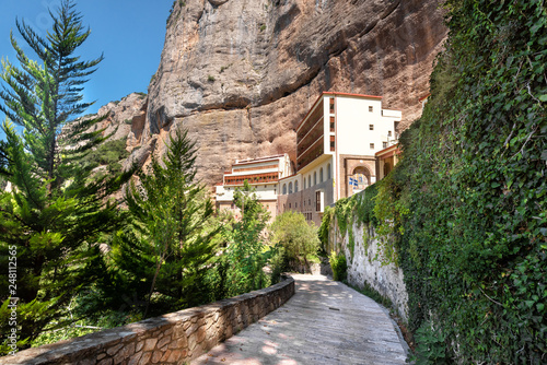 Monastery Mega Spilio, Greece.