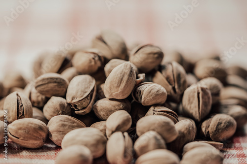 pile of pistachio nuts