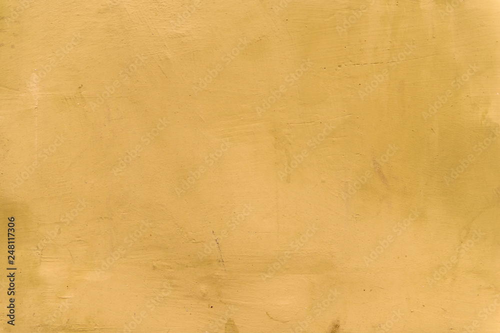 Yellow wall background texture