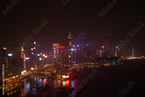 Hong Kong habour by Night