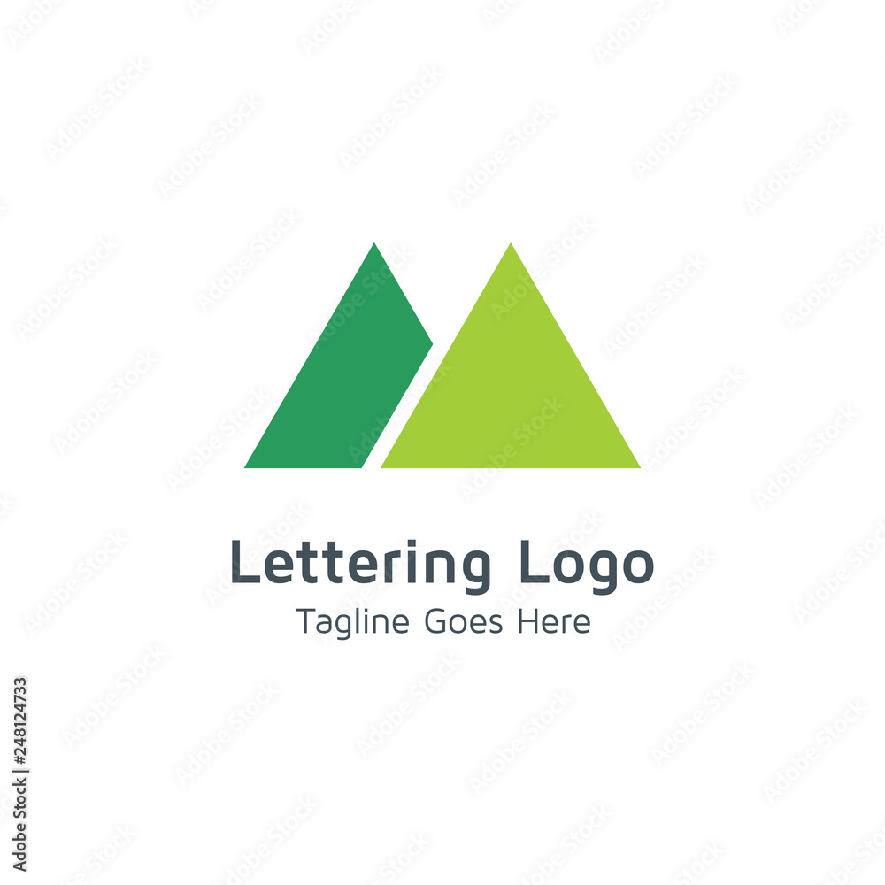 Lettering M Vector Lettering M Vector