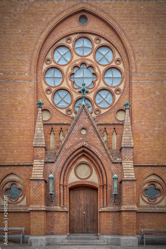 Helsingborg Gustav Adolf Church Door