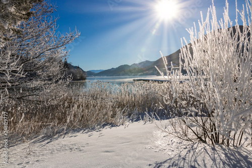 фотографія Scenic panorama view of an idyllic landing stage