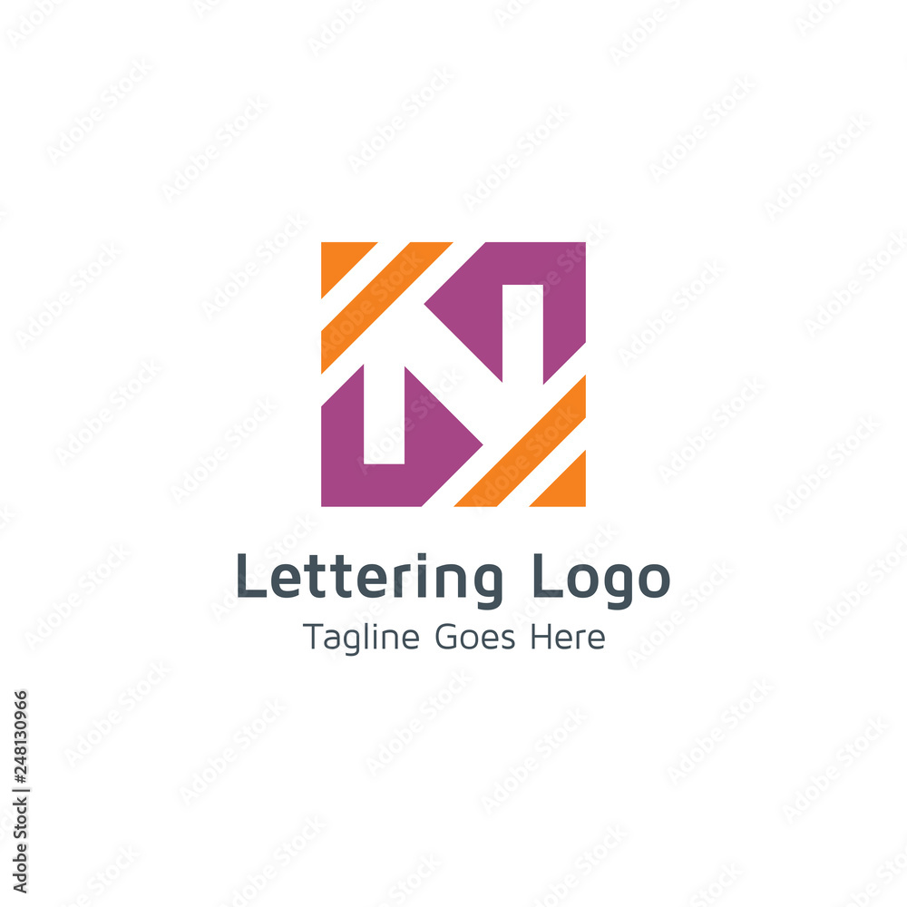Lettering N Vector Lettering N Vector