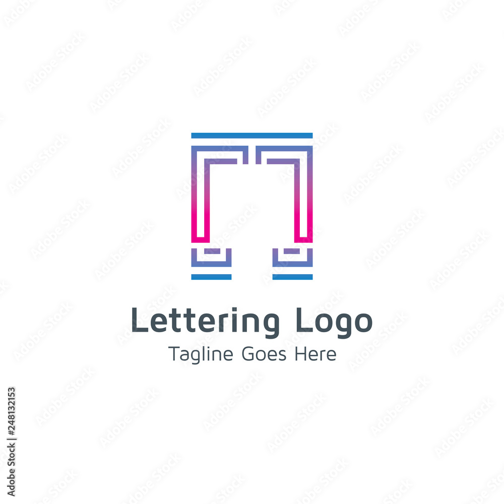 Lettering N Vector Lettering N Vector