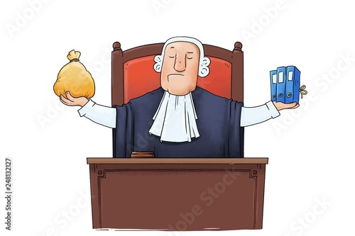 difficult choice caricature
