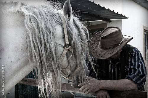 Tableau sur toile Caballo