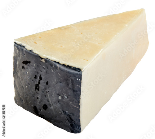 Quadro su tela Slice of Pecorino Romano cheese