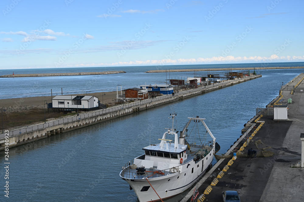 ship in port