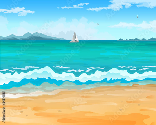 Sea beach