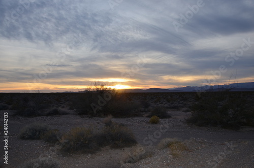 Landschaft Sonnenaufgrang