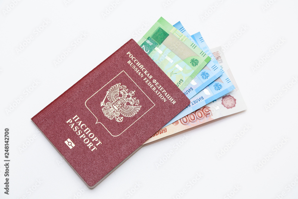international passport Russia and money international passport Russia and money
