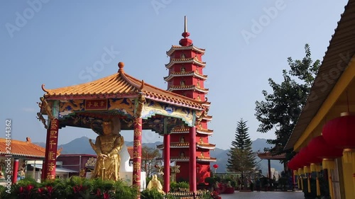 TenThousand Buddhas Temple, Shatin, New Territories, Hong Kong, China  photo