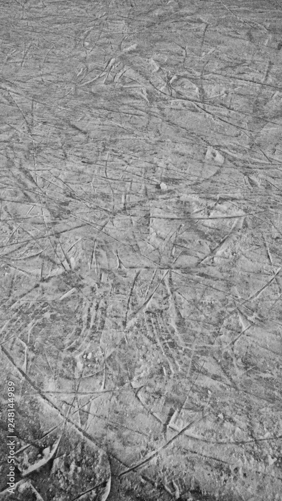 Ice Skate Tracks Ice Skate Tracks