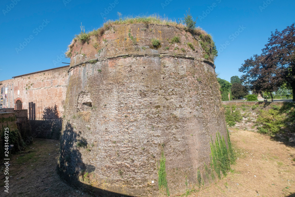 Medieval castle in Casale Monferrato, Italy