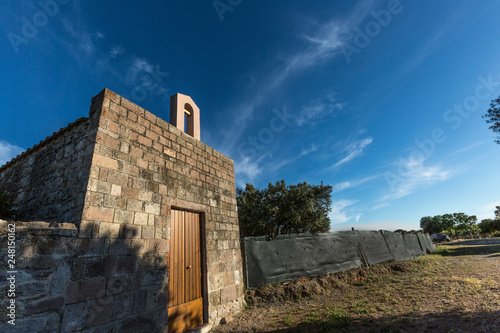 Esterno Chiesa Bizzantina di San Pietro - Giba (Sassari) - Sardegna photo