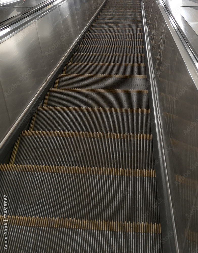 Escalator steps as abstract background Escalator steps as abstract background