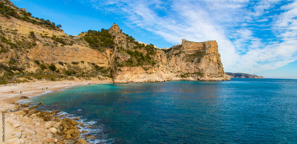 Fototapeta premium Cala del Moraig (Comunidad Valenciana España)
