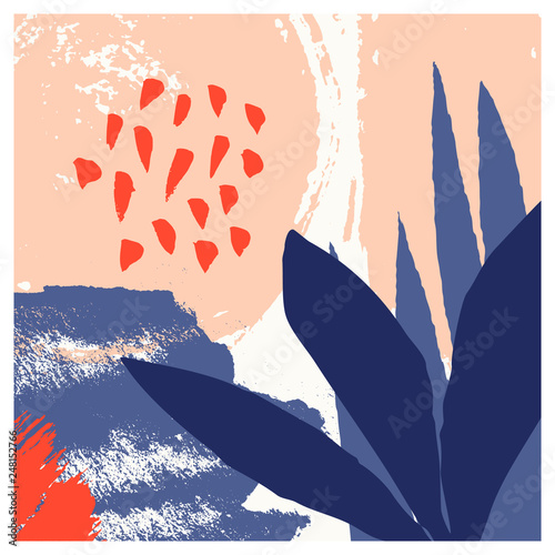 Hand Drawn Abstract Art Design