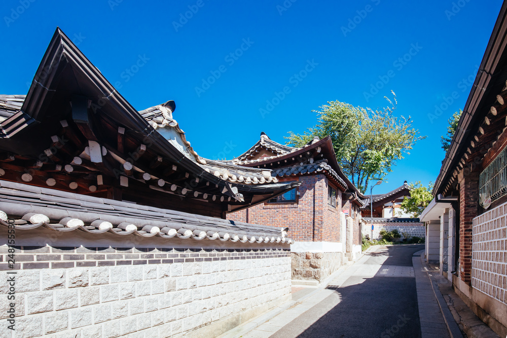 Bukchon Hanok Village in South Korea Bukchon Hanok Village in South Korea