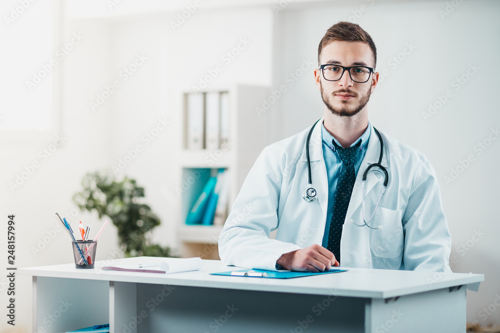 Young Doctor on the Job Young Doctor on the Job