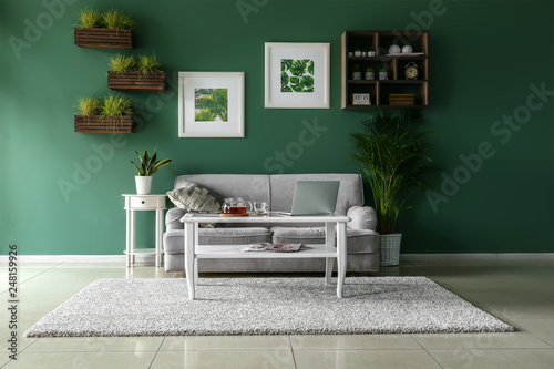 Interior of beautiful livin...