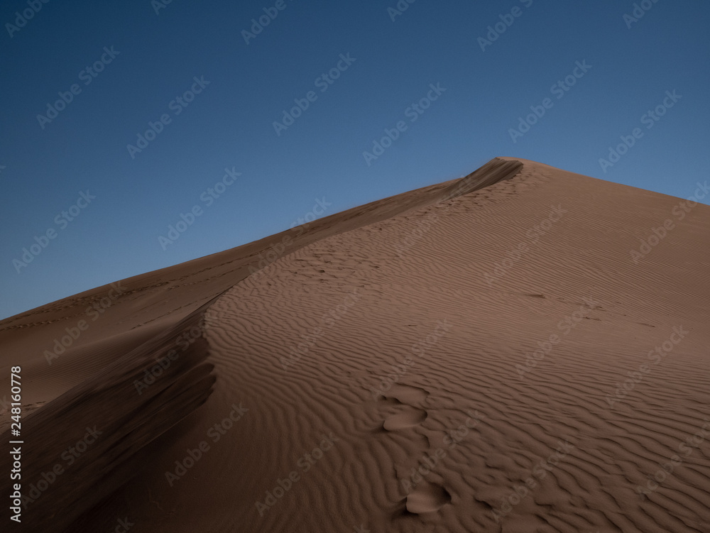 Sanddünen Sahara Wüste marokko