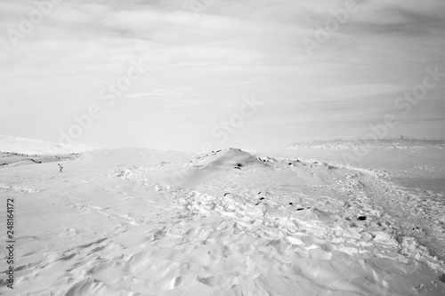 snow covered mountains © ozgur