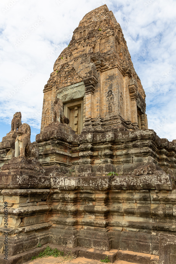 pancharam tower of the Pre Rup temple, Siem Reap, Cambodia, Asia