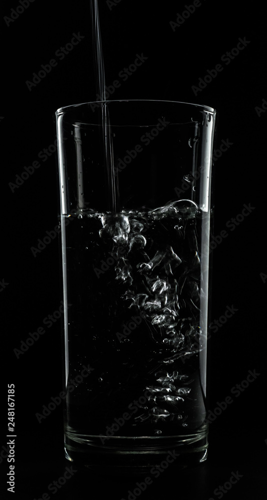 water glass isolated with clipping path included water glass isolated with clipping path included