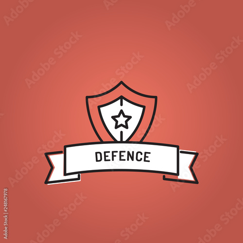 DEFENCE LINE ICON SET