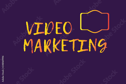 video marketing concept