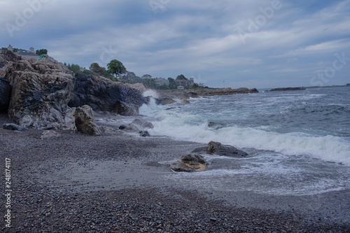 Marblehead MA coast of the sea
