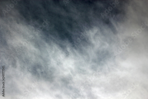 blue sky with clouds