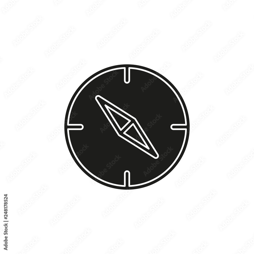 vector compass icon - navigation symbol - travel icon vector compass icon - navigation symbol - travel icon